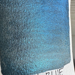 PITCH BLUE  | Handmade Watercolors | Handmade Paint | Watercolors | Watercolor | Handmade Cards |