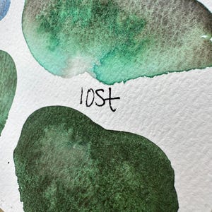 Verloren (Dump Cup 13) | Handgemachte Aquarelle | Handgemachte Farbe | Aquarelle | Aquarell | Aquarell Künstler