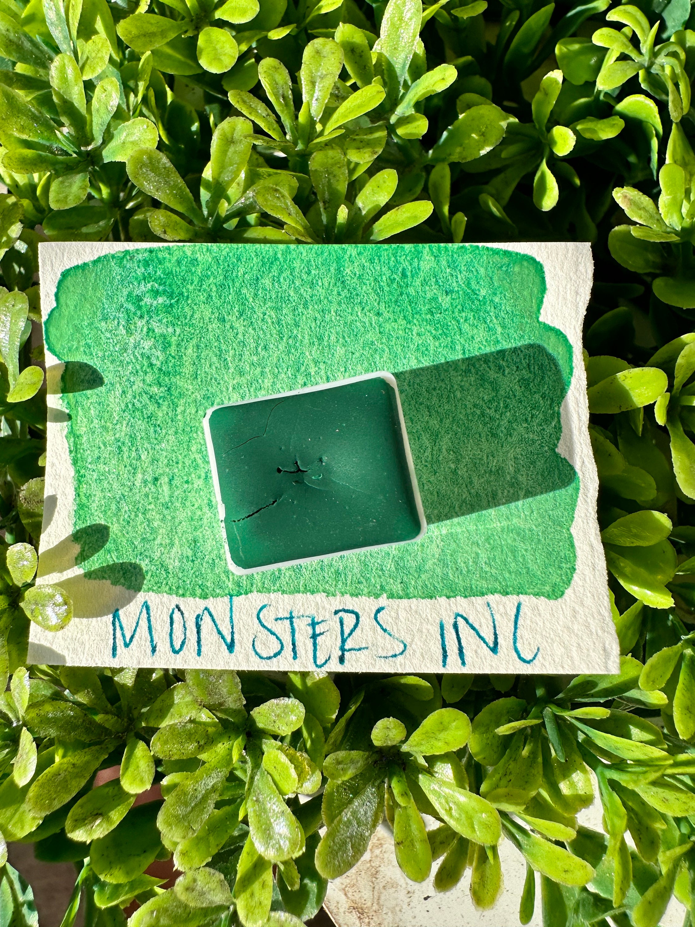Monsters I N C  | Handmade Watercolors | Handmade Paint | Watercolors | Watercolor | Watercolor Artist