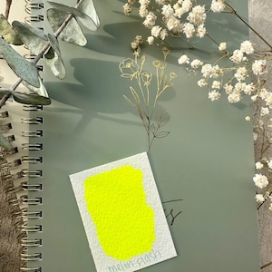 Melon Flash NEON | Handmade Watercolors | Handmade Paint | Watercolors | Watercolor Artist  | Granulating Watercolor