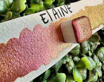 Elaine | Handmade Watercolors | Handmade Paint | Calligraphy | Lettering |
