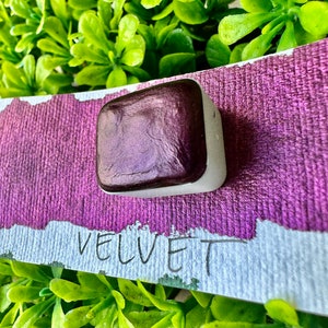Velvet | Handmade Watercolors | Handmade Paint | Watercolors | Watercolor | Watercolor Artist