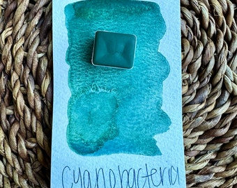 Cyanobacteria | Granulation | Handmade Watercolors |  Paint | Watercolors | Watercolor Artist  | Granulating Watercolor