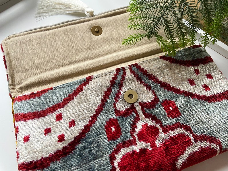Evening Bag Women Bag Ikat Clutch Bag Ikat Bag Mini Bag Clutch Bag Silk Clutch Bag Ikat Handbag Women Clutch Bag