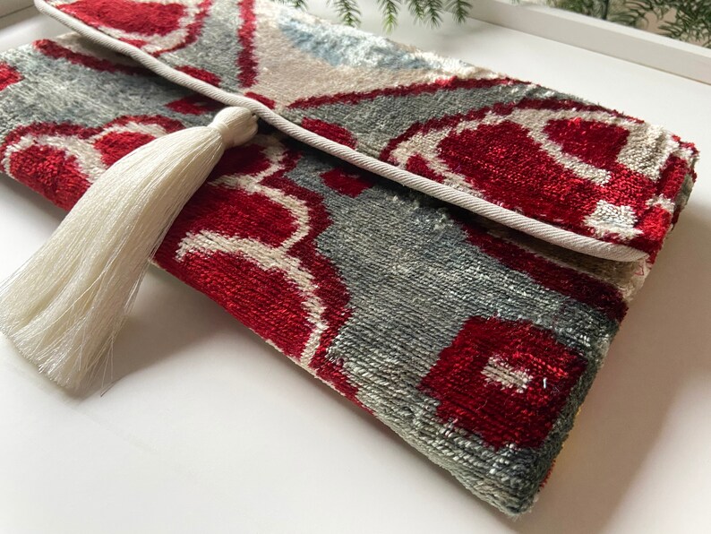 Evening Bag Women Bag Ikat Clutch Bag Ikat Bag Mini Bag Clutch Bag Silk Clutch Bag Ikat Handbag Women Clutch Bag