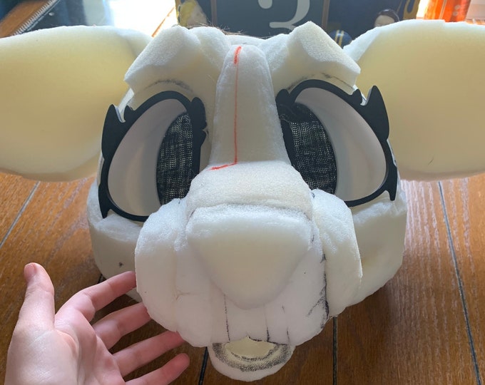 Canine/cow Fursuit Head Base Etsy