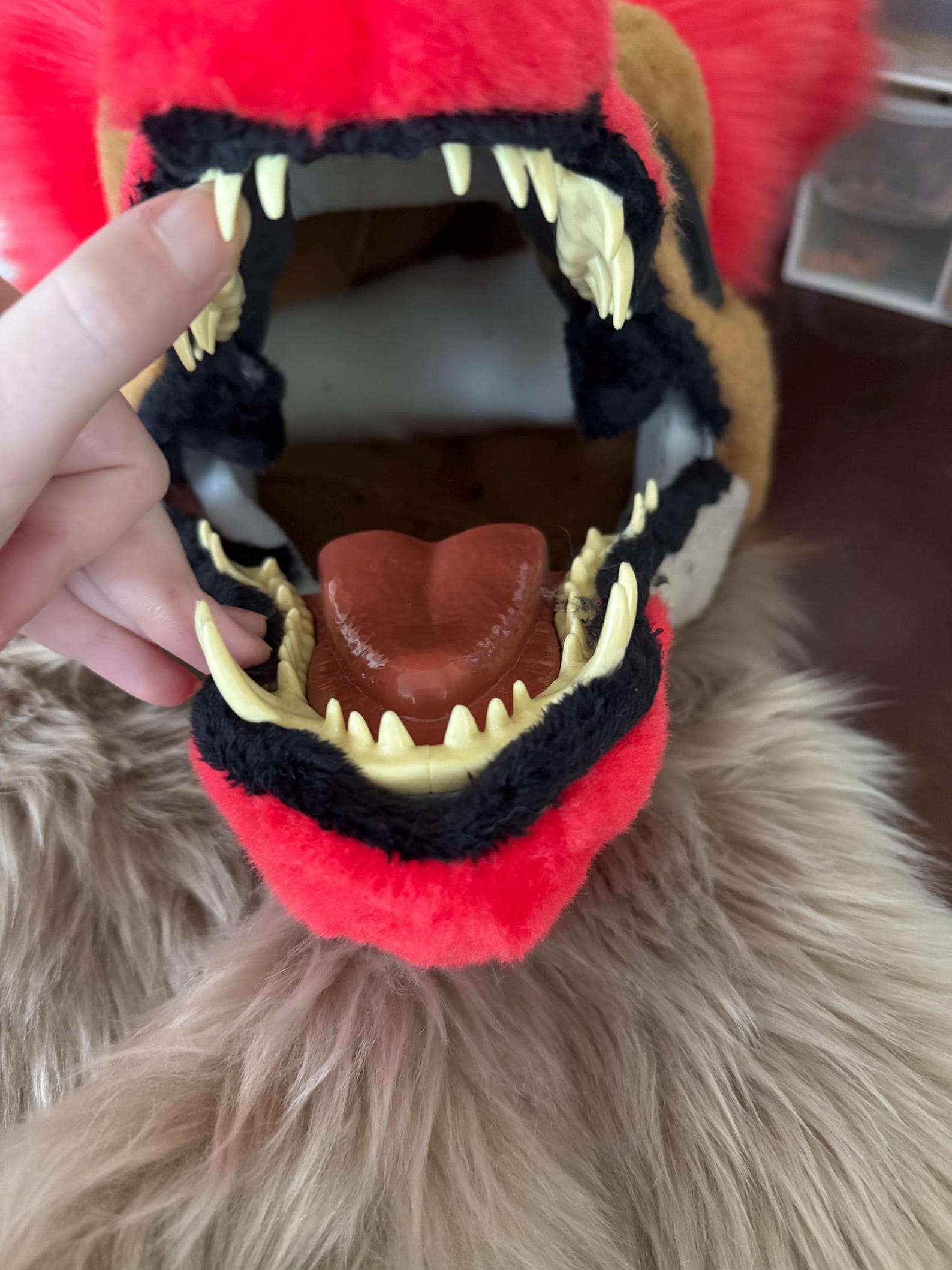 Raptor/dog Dinomask Fursuit Head - Etsy