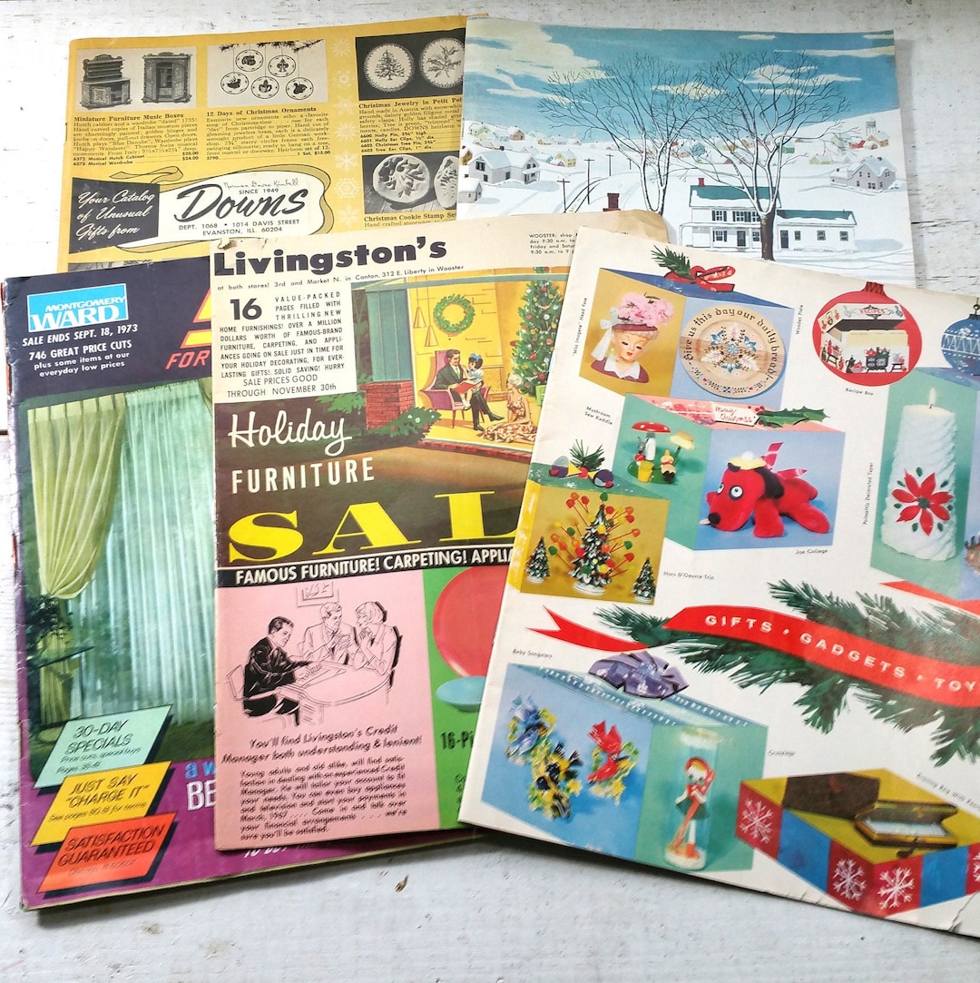 CHOICE Midcentury Vintage Catalog Sales Home Decor House Fashion Men's