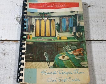 Favorite Recipes from our Best Cooks Frederic, WI ALCW Clam Falls Lutheran Church Vintage 1961 Cook Book Family Kitchen Baking Supper Dine