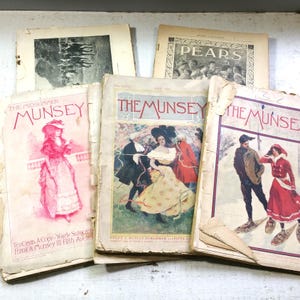 Val Munsey Magazine Antik 1900 Hantverk Kock Dekorera Annonser Foton Kök Familj Retrostil Viktoriansk Damhem Unket