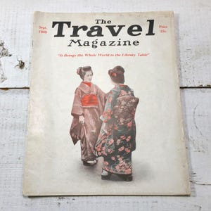 Travel Magazine September 1909 Antique India North Carolina News Stories Home Illustrated Ads Photos Victorian Travel Hotels Business Boat