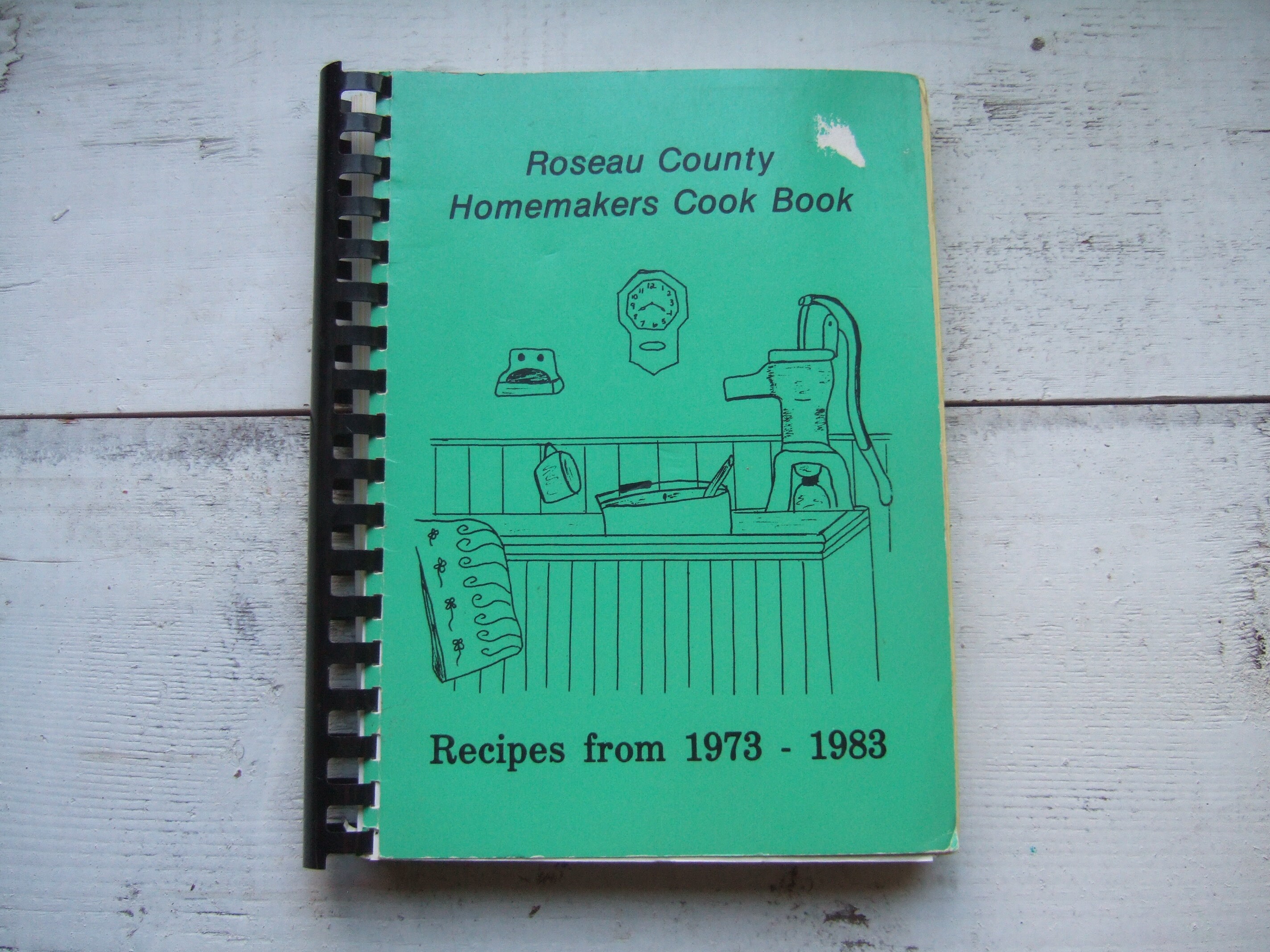 Vintage 1983 Roseau County Homemakers Cook Book Minnesota Etsy