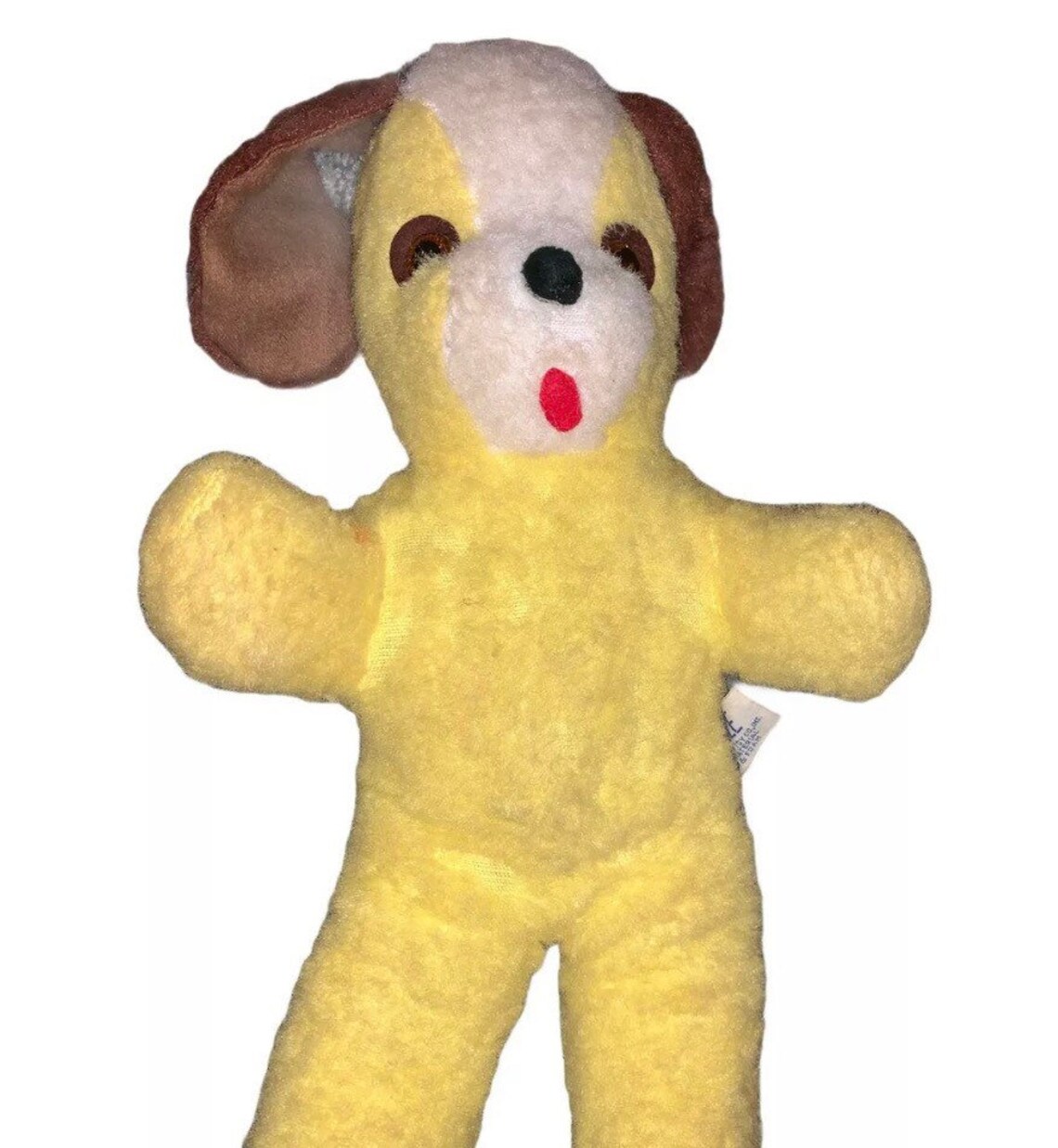Knickerbocker Yellow Dog Wind Up Stuffed Animal Of Distinction Etsy
