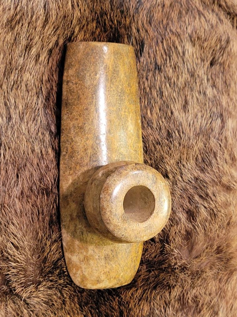 Soapstone Pipe. Etsy