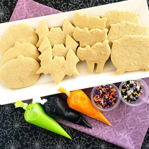 Halloween DIY Cookie Kit,  Halloween party activity,