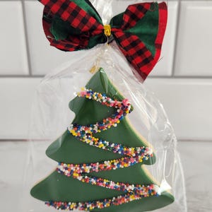 Christmas Tree Sugar Cookies,  Holiday party favor, Christmas Tree decorated sugar cookies, Christmas party favor, Christmas school party