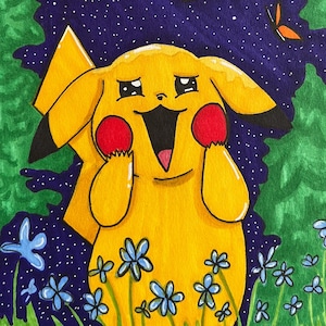 Pikachu Art Print