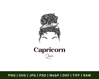 Afro Woman SVG, Afro Girl Svg, Afro Queen Svg, Afro Lady Svg, Curly Hair Svg, Black Woman, For Cricut