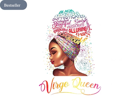 Virgo Queen PNG Clipart – Zodiac Girl, August September (Digital Download)
