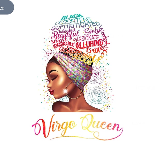 Virgo Queen Clipart - Premium Virgo PNG Designs | Virgo Zodiac | High Quality | Virgo Queen SVG & png File