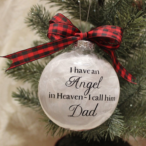 Angel in Heaven Ornament Memorial Ornament Personalized Etsy
