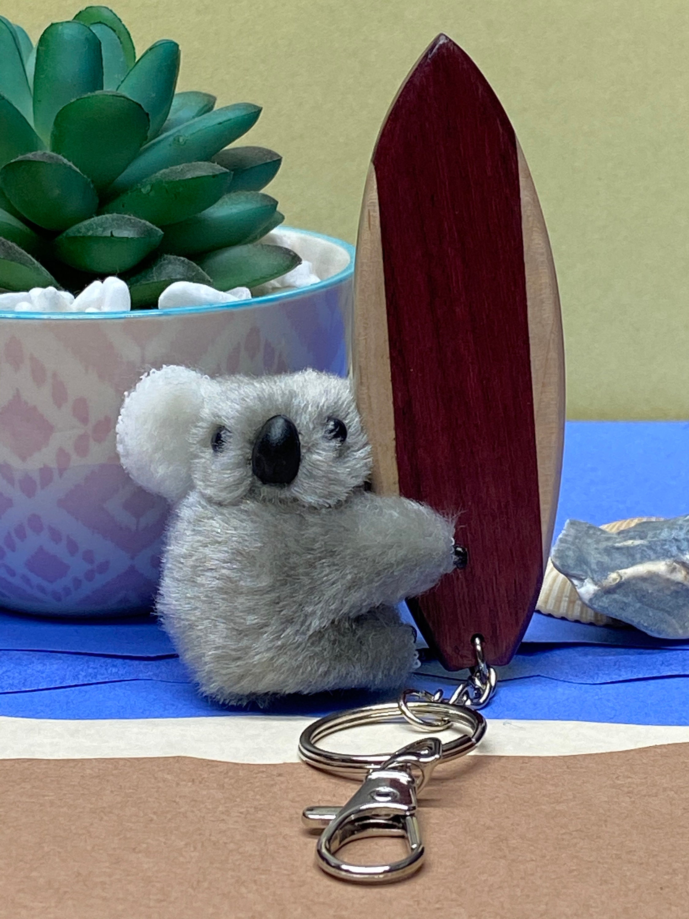 Surfboard keychain Etsy