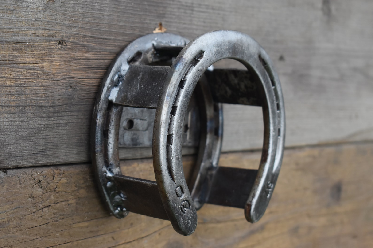 Brdle Rack Bridle Rack Made With Horseshoes - Etsy