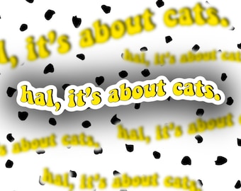 Cats inspired Sticker || Cats musical Broadway Sticker || matte or glossy sticker || holographic sticker