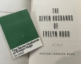The Seven Husbands of Evelyn Hugo Bookmark | Color Block Laminated