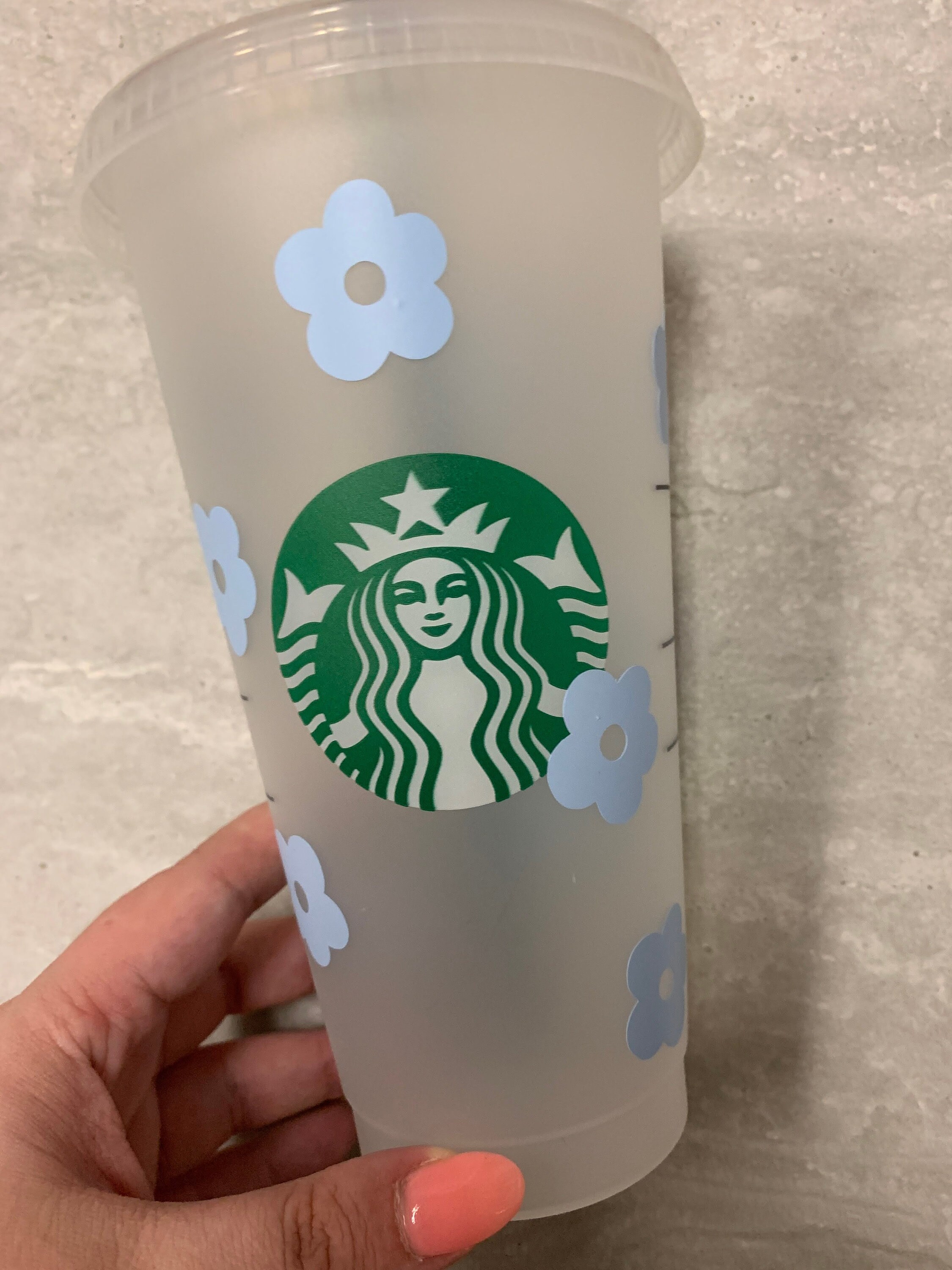 Flower Tumbler Little Floral Starbucks Cup Small Flowers Etsy UK