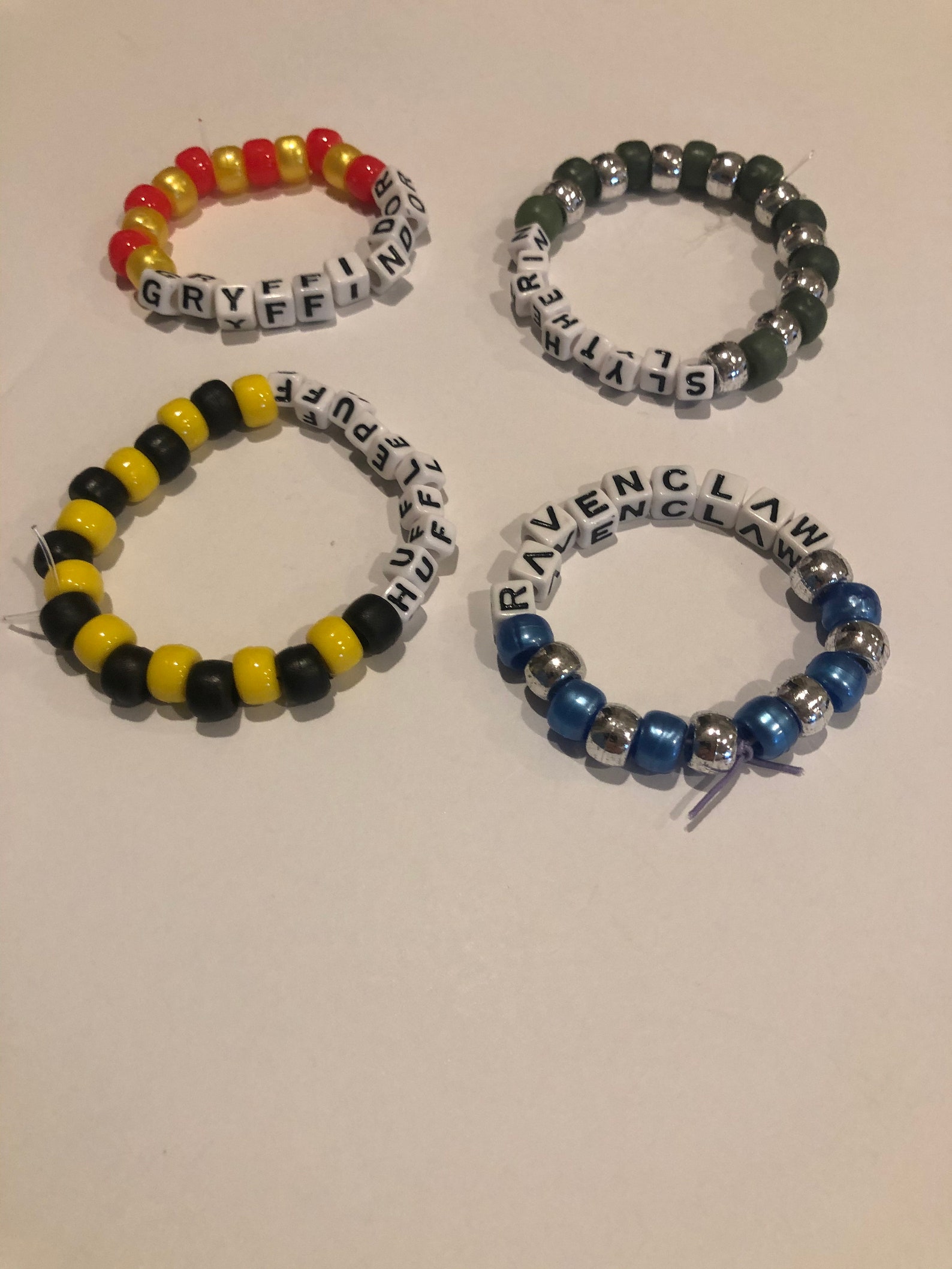Harry Potter Bracelet Hogwarts Bracelet House Bracelet Etsy