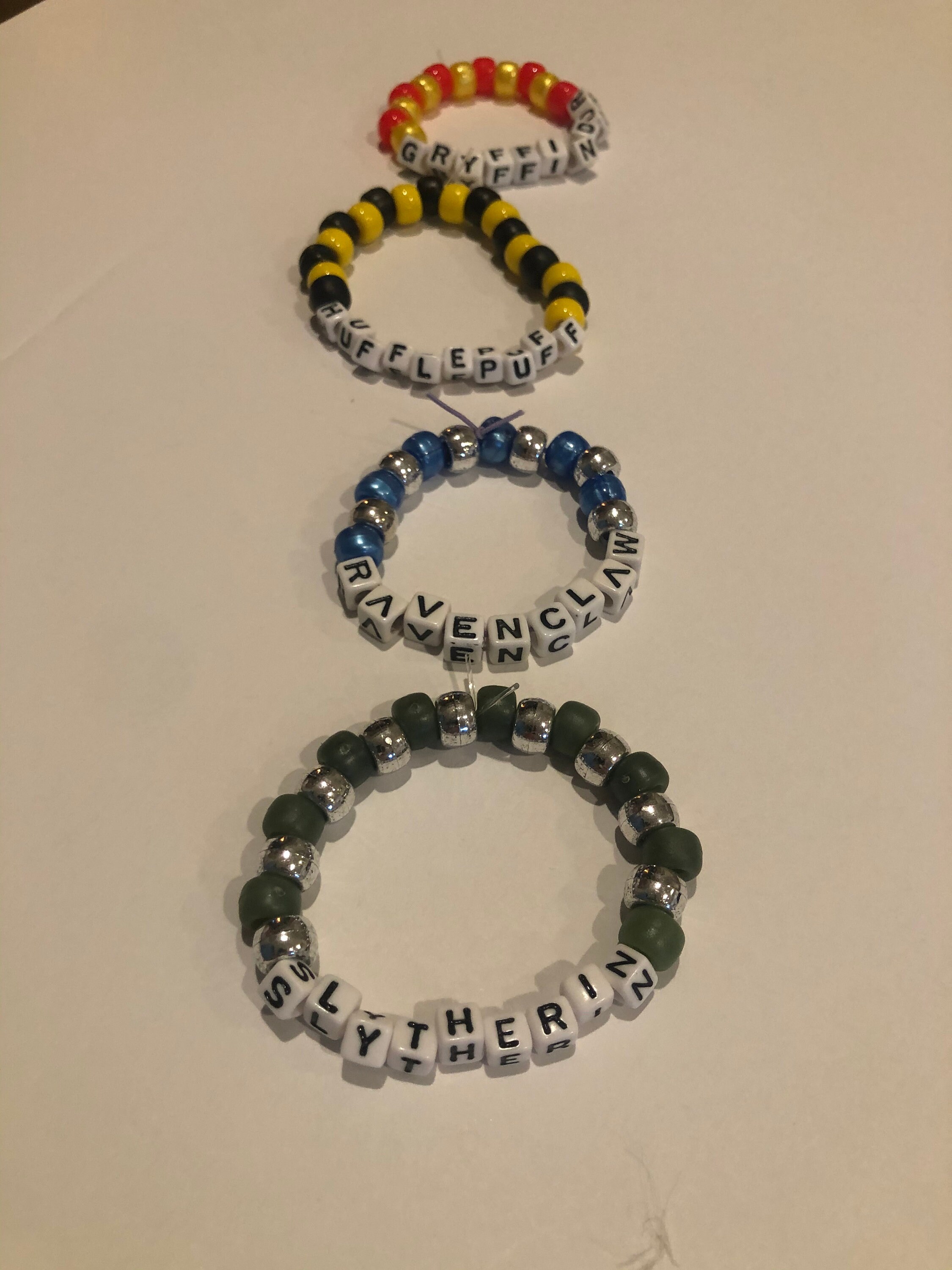 Harry Potter Bracelet Hogwarts Bracelet House Bracelet Etsy