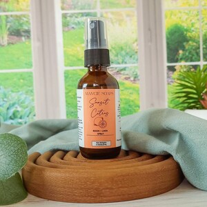 Room And Linen Spray, Air Freshener, Bathroom Spray, Fabric Refresher, Car Spray, Housewarming Gift For Women, College Dorm Gifts For Girl