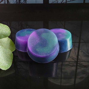 Galaxy Soap, Celestial Soap, Spacecore, Unique Gifts For Women, Space Gifts For Men, Bergamot Soap, Sandalwood Soap, Valentines Day Gift