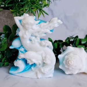 Mermaid Soap, Under The Sea Soap, Ocean Soap, Mermaid Gifts For Adults, Mermaid Bathroom Decor, Ocean Gifts For Her, Mermaid And Dolphin