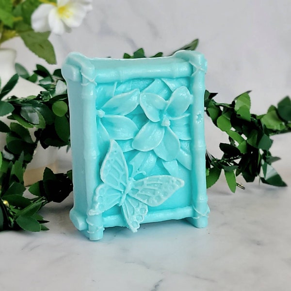 Butterfly Soap, Flower Soap, Butterfly Wedding Favors, Nature Gifts For Women, Jasmine Scented Favors, Bridal Shower Soap Favors, Gift Box