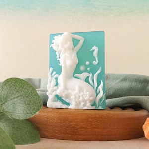 Mermaid Soap, Mothers Day Gift For Daughter, Ocean Soap, Mermaid Gifts For Women, Mermaid Bathroom Decor, Birthday Gift For Friend, For Wife