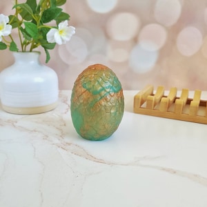 Dragon Egg Soap, Fantasy Soap, Birthday Gift For Him, Nerdy Gift For Boyfriend, Dragon Decor, Dragon Egg Dnd, Dragon Gifts For Women, Mint