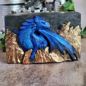 Dragon Soap, Dungeons And Dragons Gift For Him, Dragon Lovers, Mens Birthday Gift For Brother, Fantasy Decor, Mens Valentines Day Gift,