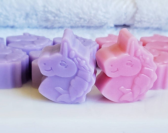 Unicorn Soaps, Unicorn Birthday Party Favors, Soap For Kids, Toddler Soap, Mini Soap Favors, Sleepover Party Favors, Valentines Day Gift