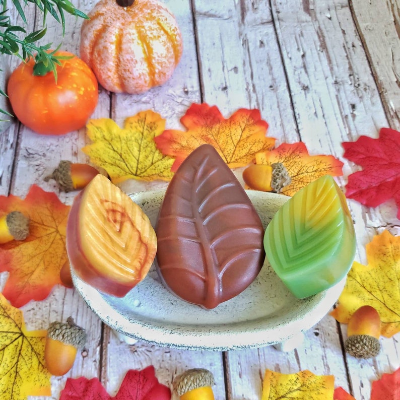 Creative Fall Soaps Fall Leaves Soap, Autumn Soap Gift Basket, Autumn Leaves Baby Shower ...