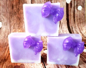 Spring Soap, Shea Butter Soap, Cute Gift For Mom, Pastel Soap, Glycerin Soap, Birthday Gift For Sister, Easter Basket Stuffers For Teens
