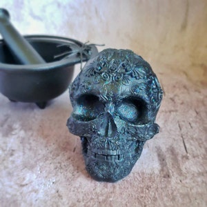 Skull Soap, Skull Bathroom Decor, Glycerin Soap, Gothic Bathroom Decor, Witchy Birthday Gift For Best Friend, Goth Christmas Gifts For Her