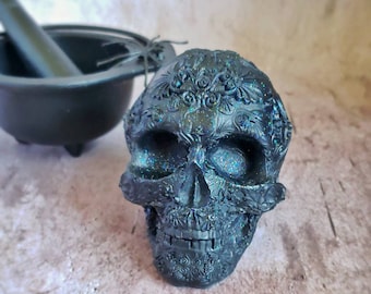 Totenkopf Seife, Totenkopf Badezimmer Dekor, Gothic Badezimmer Dekor, Witchy Geburtstagsgeschenk für den besten Freund, Gothic Valentinstag Geschenk für Ihn, für Sie