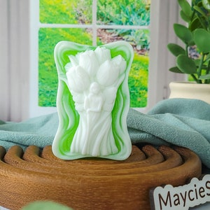 Flower Soap, Tulip Soap, Fairy Soap, Lily Of The Valley Soap, Birthday Gift For Teenage Girl, Gardener Gift For Women, Spring Soap Bar,