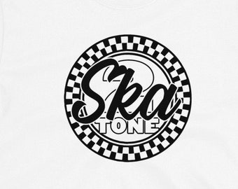 White Two Tone Ska TShirts & Ska 2 Tone clothing