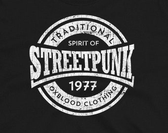 Street Punk T-Shirt - 80's Punk T-Shirts & Straight Edge Clothing UK