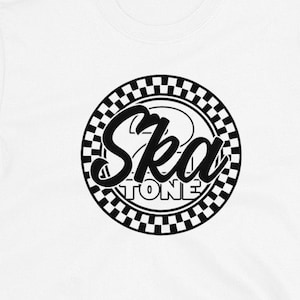 White Two Tone Ska TShirts & Ska 2 Tone clothing