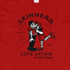 Skinhead Love Affair Shirt Bad Manner T-Shirt, Ska Fashion, Boss Reggae, Rocksteady, Two Tone, Hard Mod 1969, Trojan Record, Skinhead Tee image 1