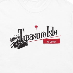 Treasure Isle Records T-Shirt - Reggae/Ska Record Label - Duke Reid Trojan Records